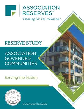 hoa reserve study for association governed communities
