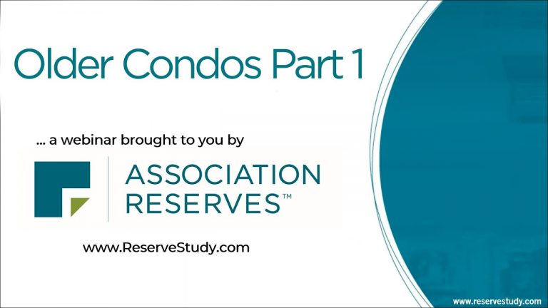 older-condos-condominium-reserve-study-educational-video-part-1