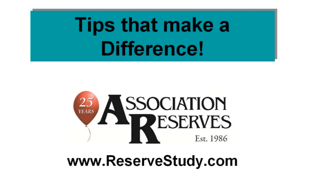 hoa-tips-that-make-a-difference-webinar-association-reserves