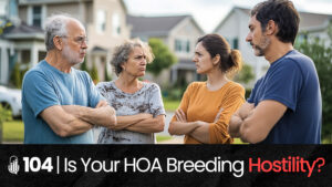 104 | The Rise of Hostility in HOAs & How to Bring Back Civility hoa-podcast