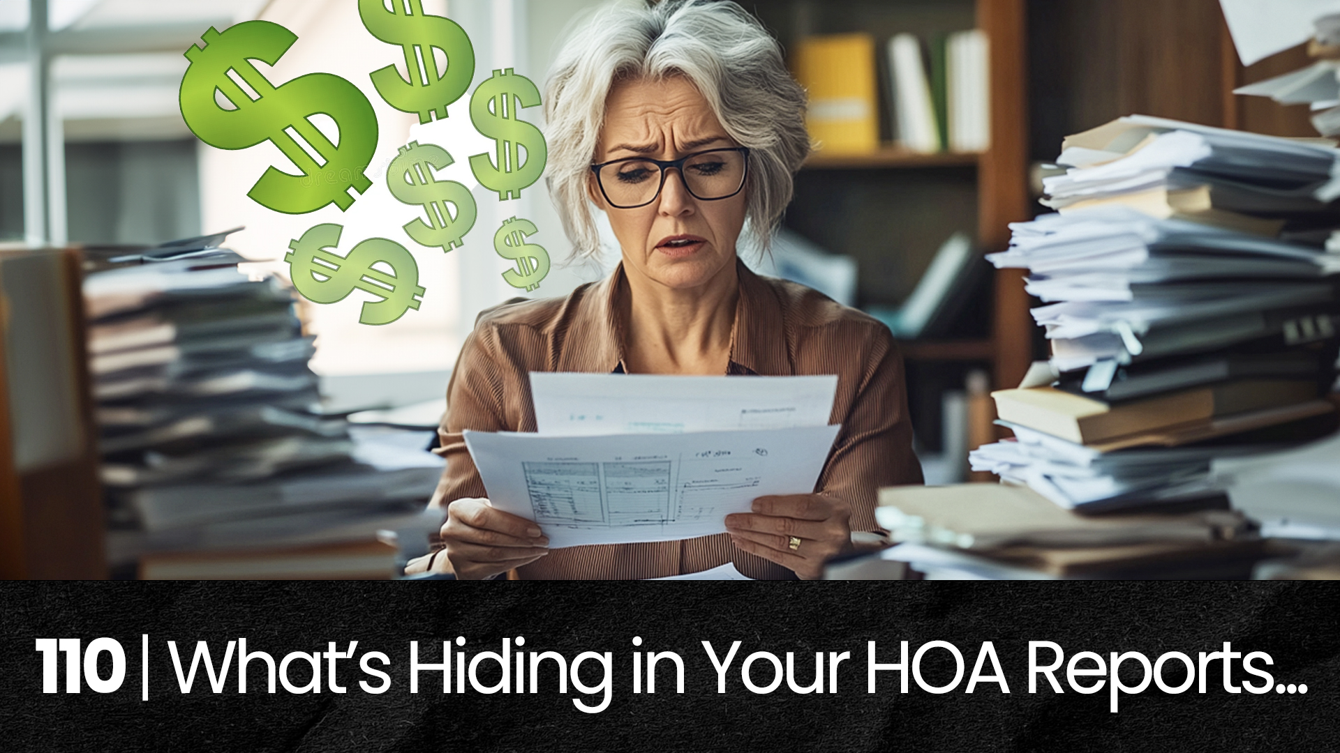 110 | HOA Board Financials (Finding the Numbers That Matter Most) hoa-podcast