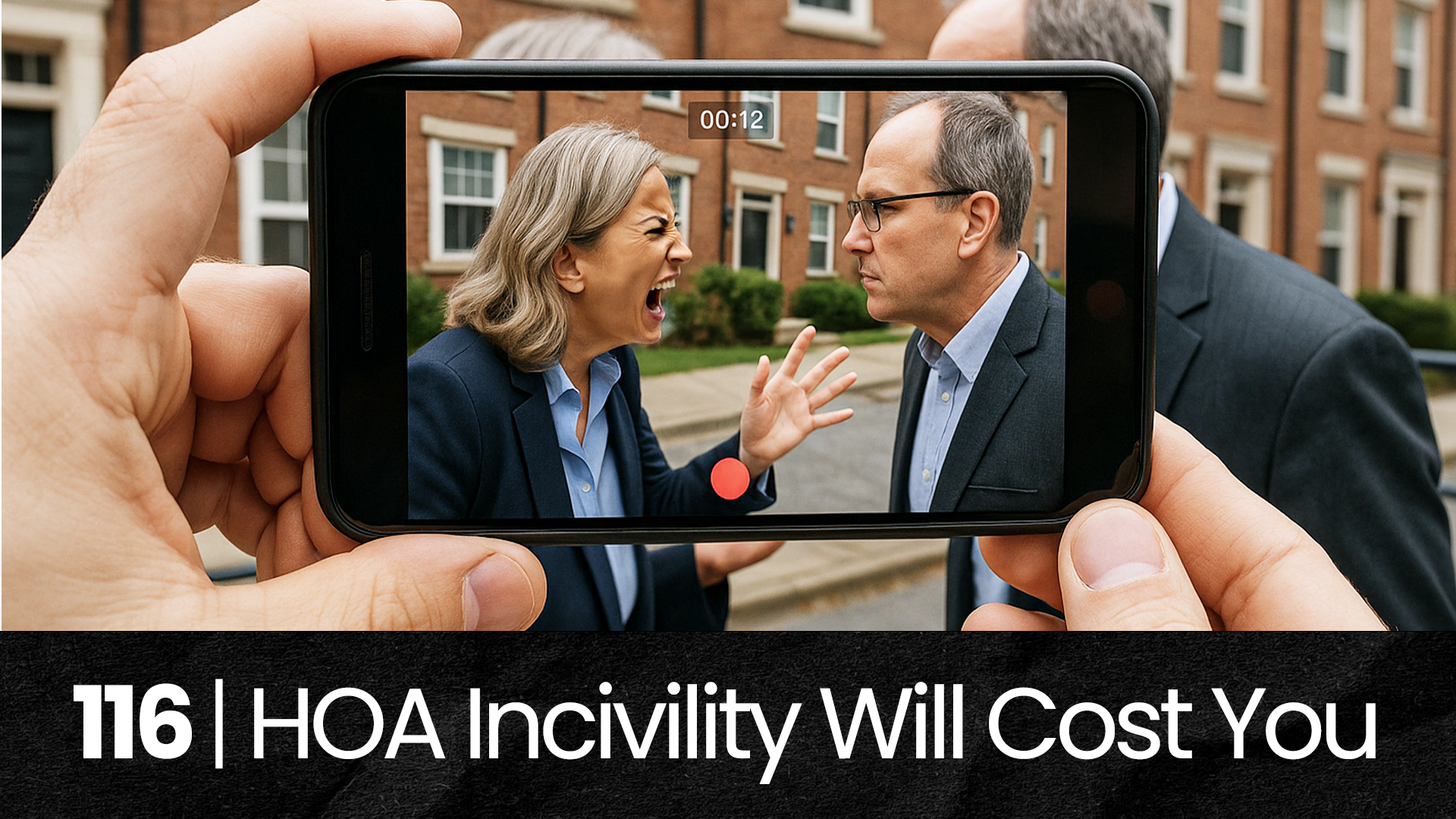 116 | When HOA Incivility Gets Expen$ive! hoa-podcast