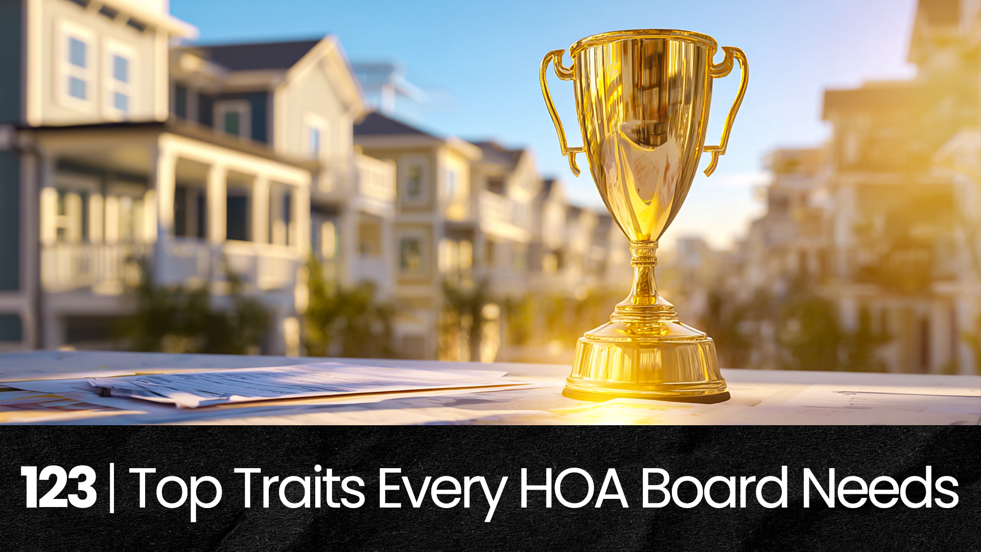 123 | Top Traits of Great HOA Boards hoa-podcast