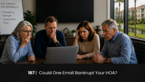 167 | Could One Email Bankrupt Your HOA? hoa-podcast
