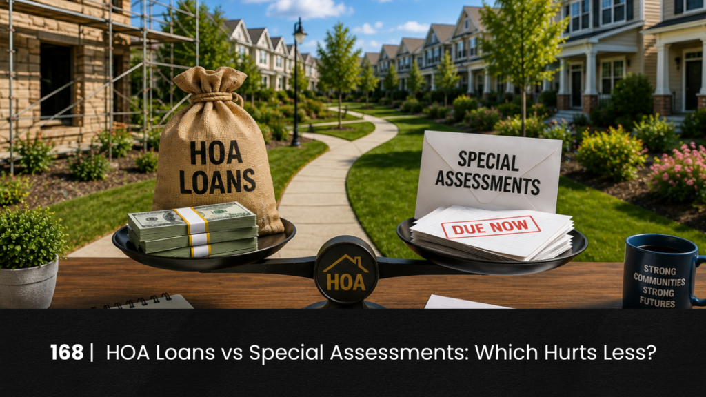 168 | HOA Loans vs Special Assessments: Which Hurts Less?