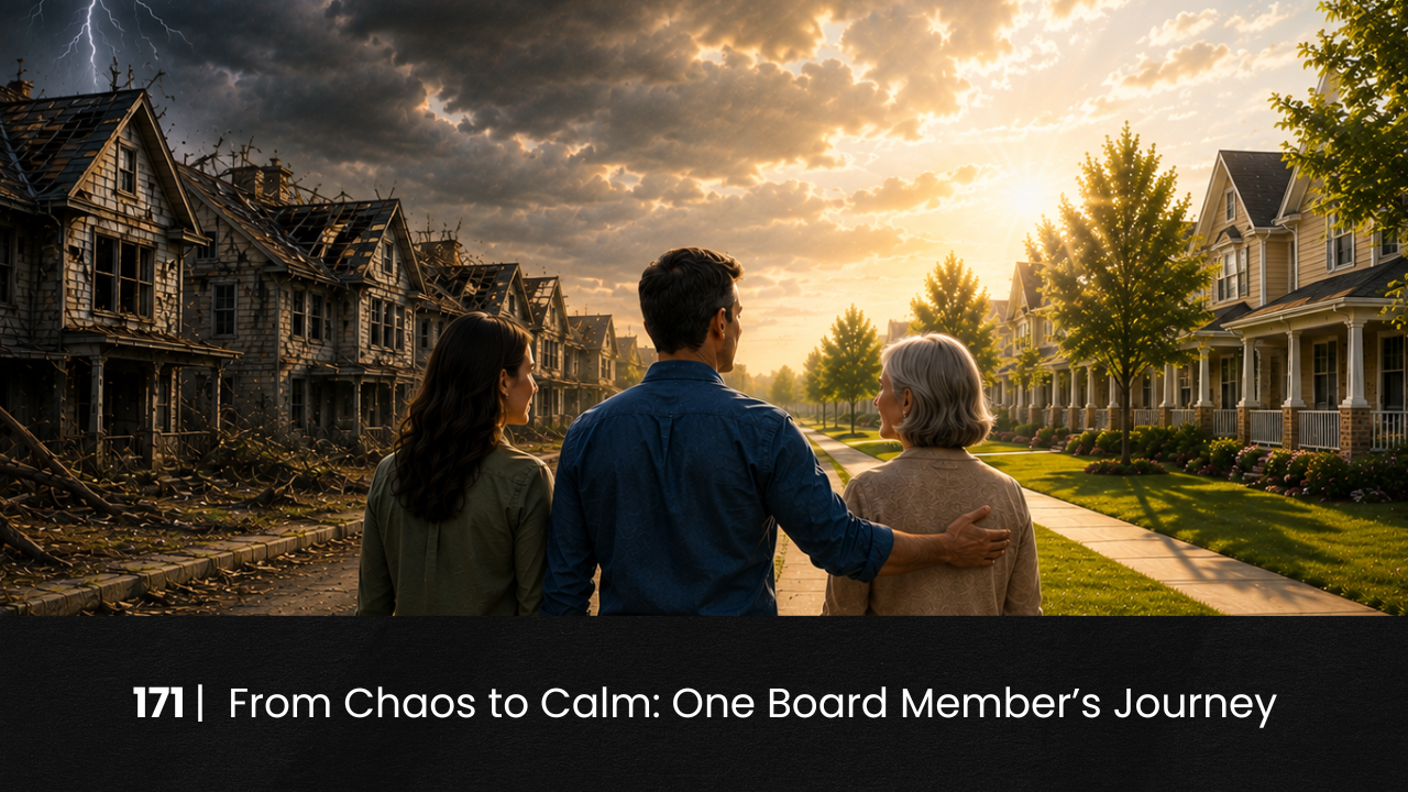 171 | How Do You Lead an HOA from Chaos to Calm? hoa-podcast